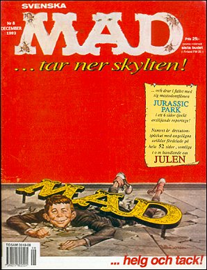 MAD Magazine 1993 #8 • Sweden