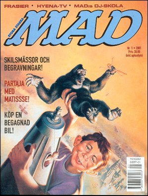 MAD Magazine 2001 #1 • Sweden