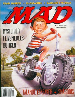 MAD Magazine 2001 #8 • Sweden