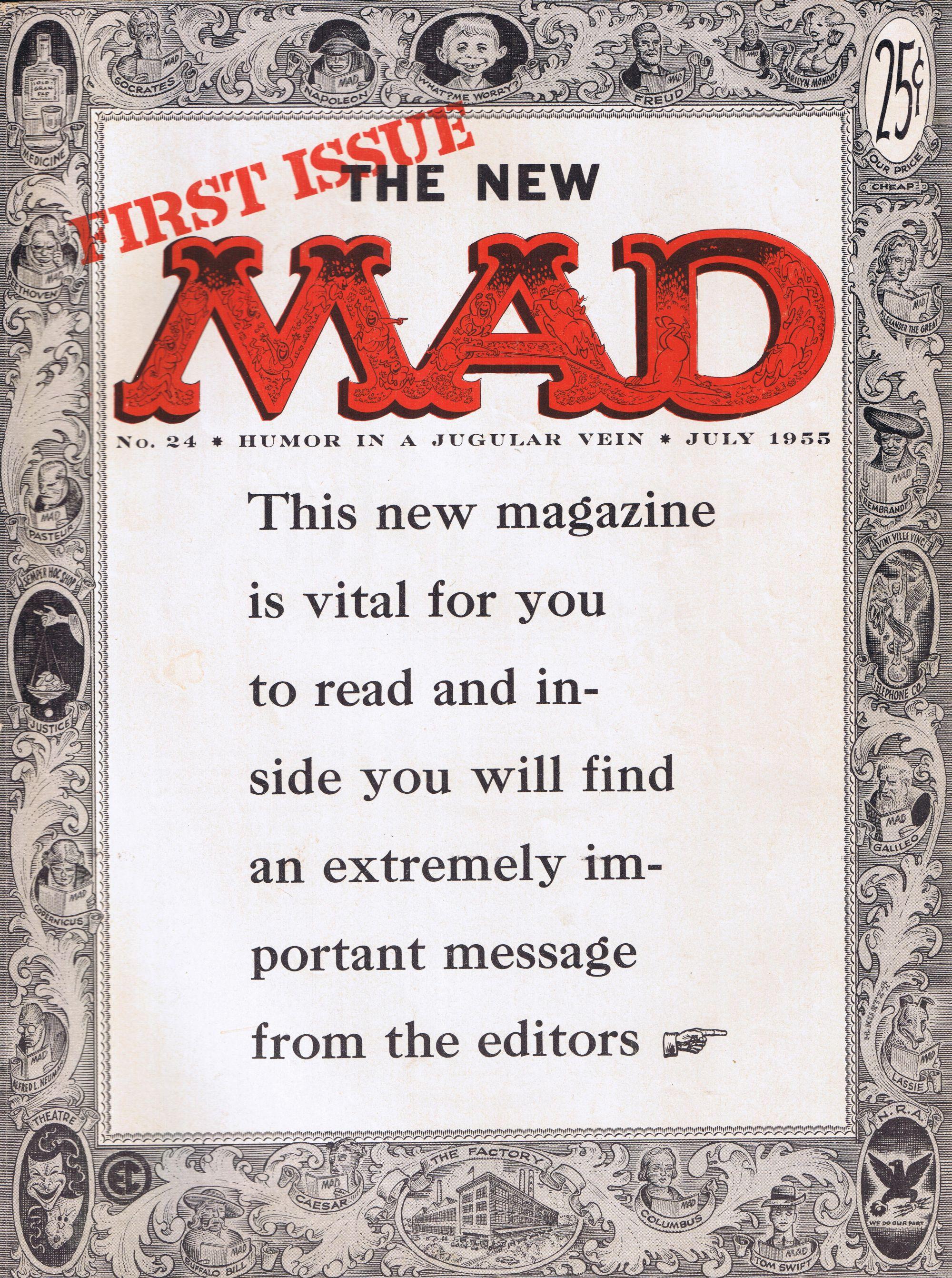 MAD Magazine #24 • USA • 1st Edition - New York