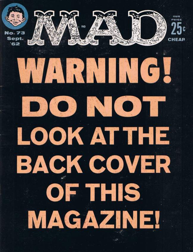 MAD Magazine #73 • USA • 1st Edition - New York