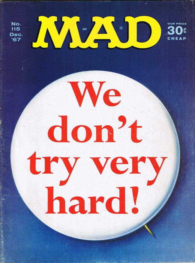 MAD Magazine #115 • USA • 1st Edition - New York