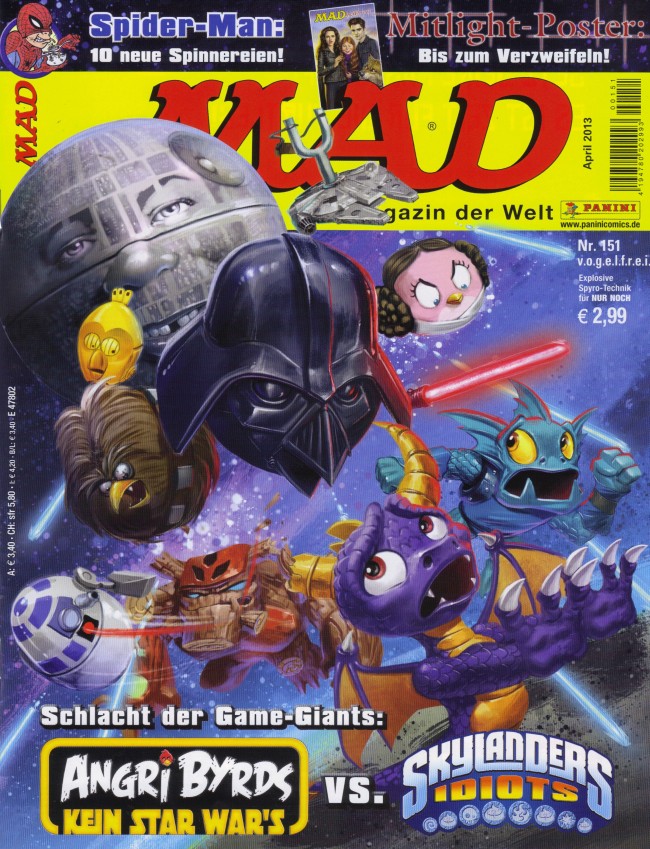 MAD Magazine #151 • Germany • 2nd Edition - Dino/Panini