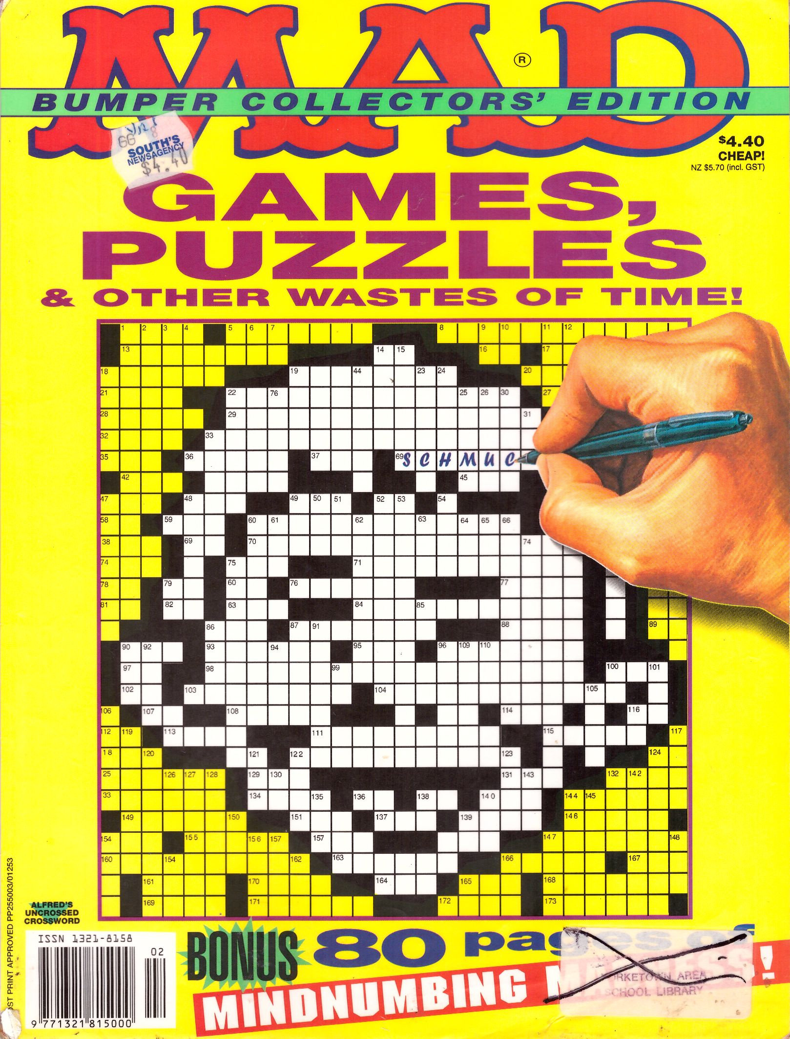 MAD Bumpers Collectors Edition: Games, Puzzles & other wastes of time • Australia