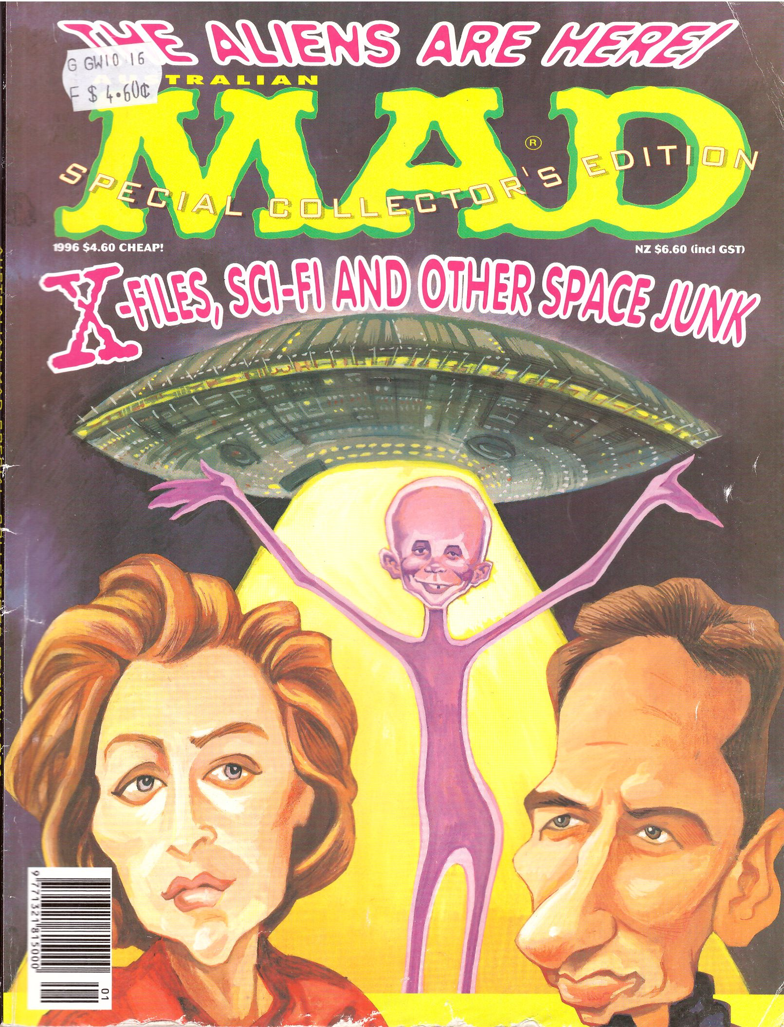 MAD Special Collectors Edition: X-Files, Sci-Fi and other space junk • Australia