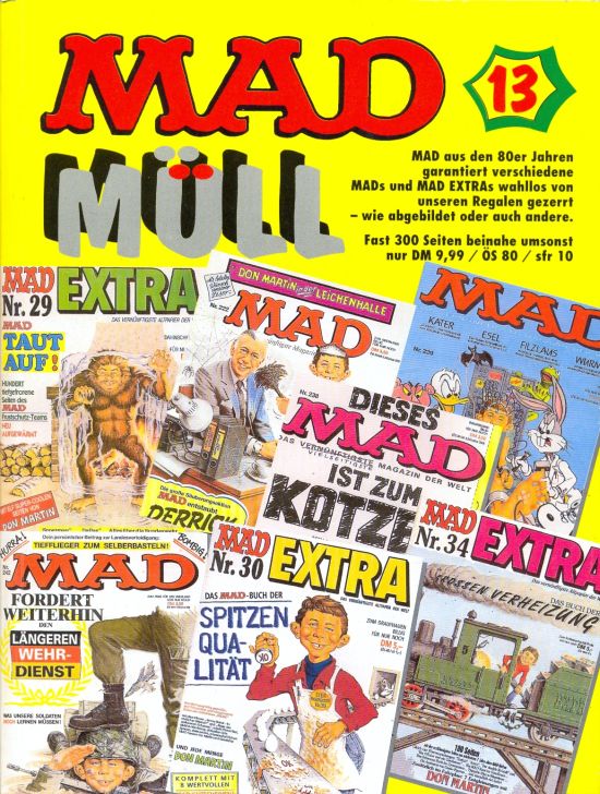 MAD Müll #13 • Germany • 1st Edition - Williams