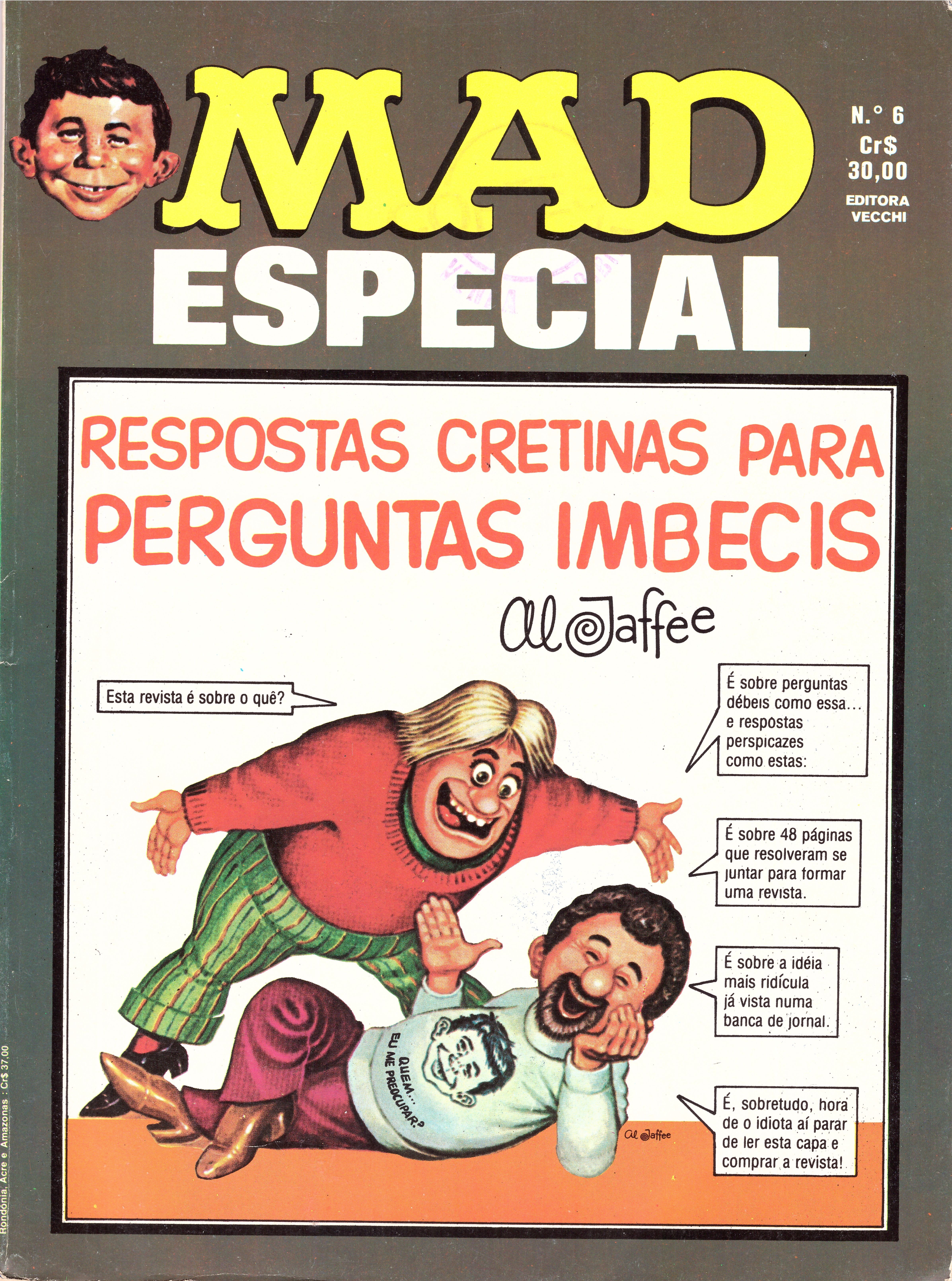 MAD Especial (Vecchi) • Brasil • 1st Edition - Veechi