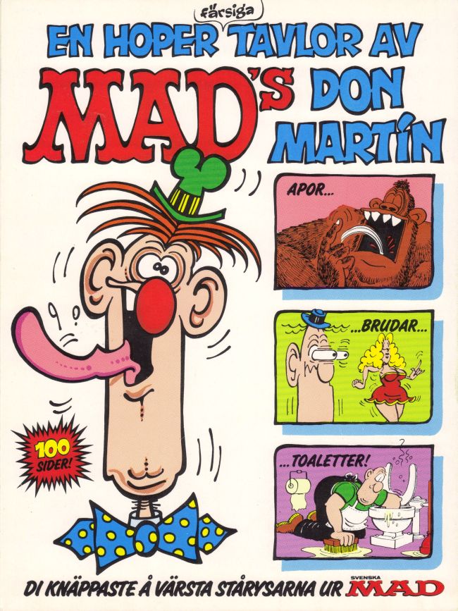 En Hoper Tavlor av MAD's Don Martin #1 • Sweden