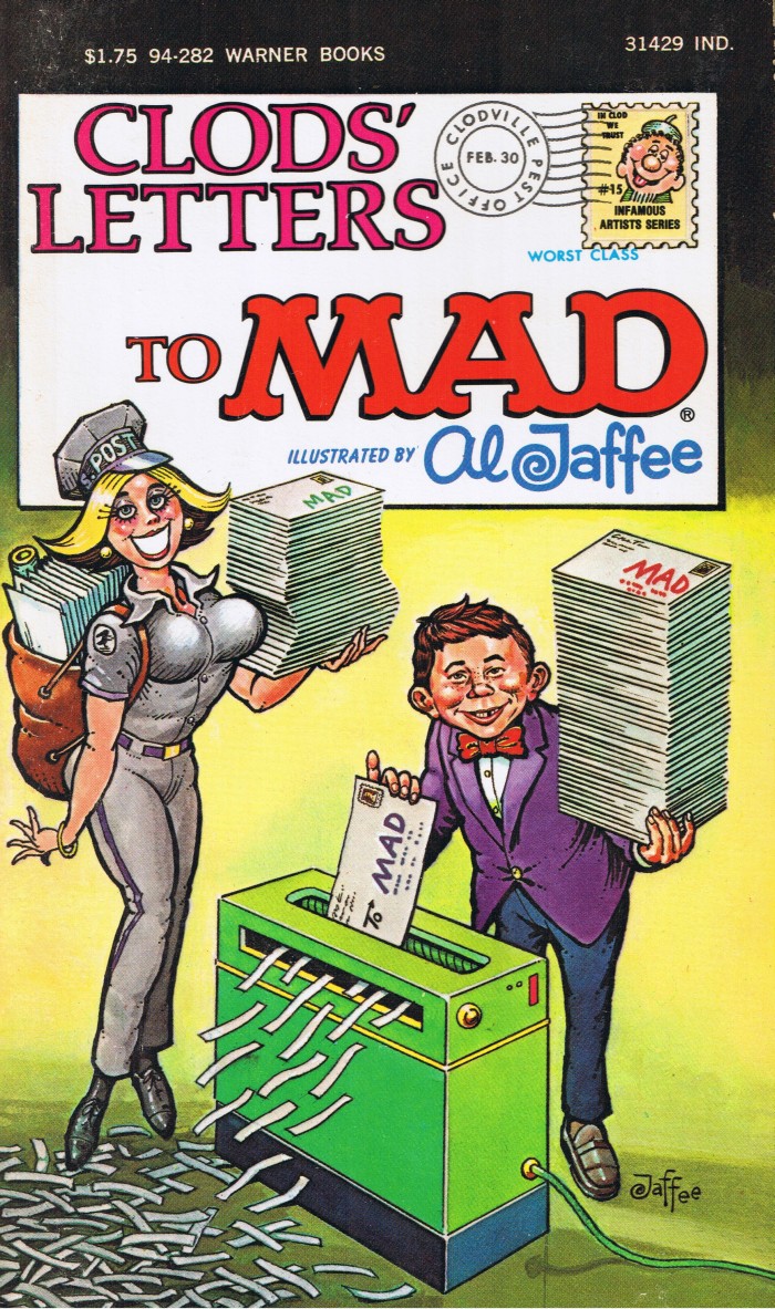 Al Jaffee: Clods Letters to Mad • USA • 1st Edition - New York