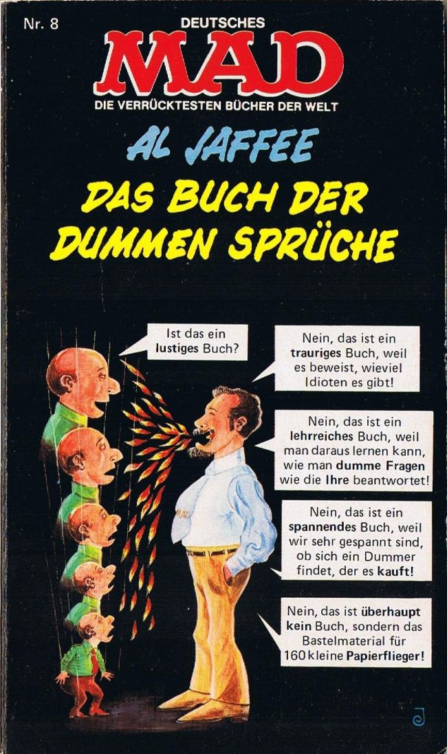 Das Buch der dummen Sprüche #8 • Germany • 1st Edition - Williams