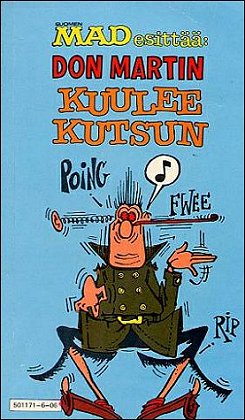 Don Martin Kuulee Kutsun • Finland • 1st Edition - Suomalainen