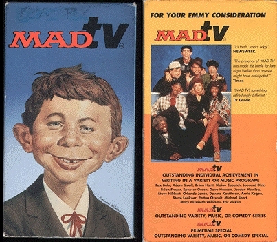 'MAD TV' Show - VHS Tape Emmy Award • USA | MADtrash.com-