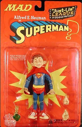Action Figure 'Alfred as Superman' 2001 • USA