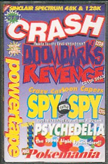 Computer Game 'Spy vs Spy' included in package cassette Spectrum Software • USA