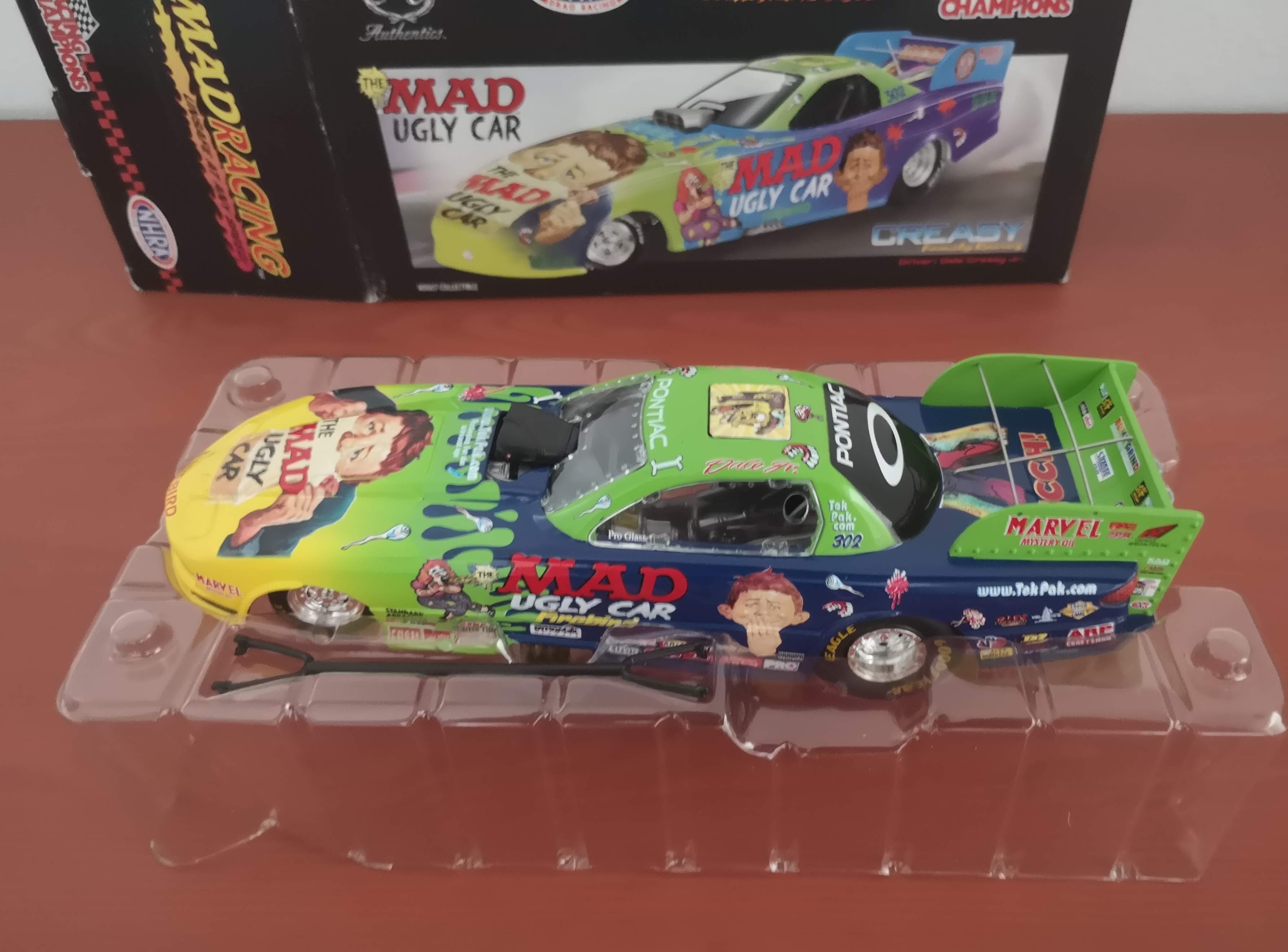 Die Cast Model Dale Creasy MAD Racing Funny Car Action 'Ugly Car' (1/24) • USA