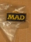 Image of Pin MAD Magazine Staff Logo - Gold/Blue Version