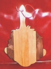 Image of Cutting Board Alfred E. Neuman Silhouette Head Small