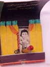 Image of Matchbook Cover Naughty #4 'When I was 1 year old'