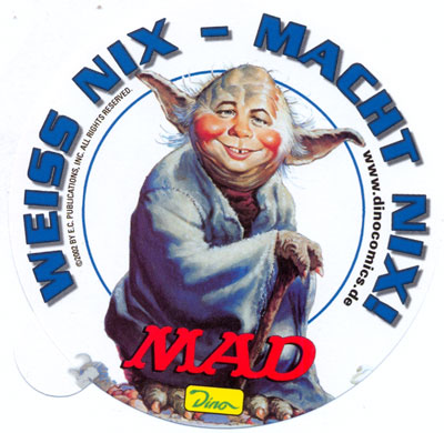 Sticker Promotional: Weiss nix - macht nix • Germany