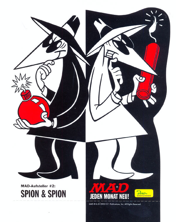 Cardboard Standup Small #2: Spion & Spion • Germany