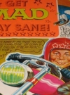 Image of Get MAD Stay Sane MAD Magazine Promotional Display Poster
