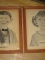 Image of Set Of 2 Framed Alfred E Neuman Pictures