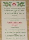 Image of Postcard 1960's MAD Magazine Gift Announcement