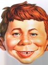 Thumbnail of Cardboard Mask Alfred E. Neuman from Comic Con 2012