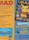 Image of Promotional Letter MAD subscription