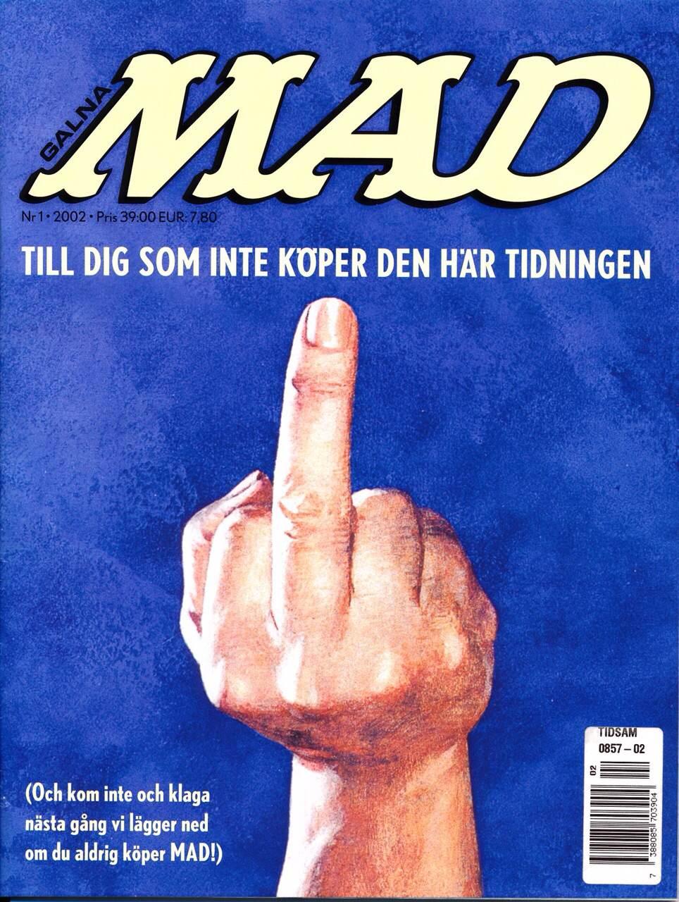 MAD Magazine 2002 #1 • Sweden