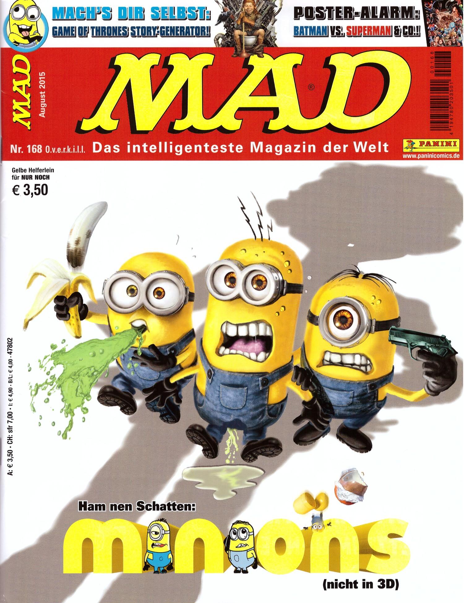 MAD Magazine #168 • Germany • 2nd Edition - Dino/Panini