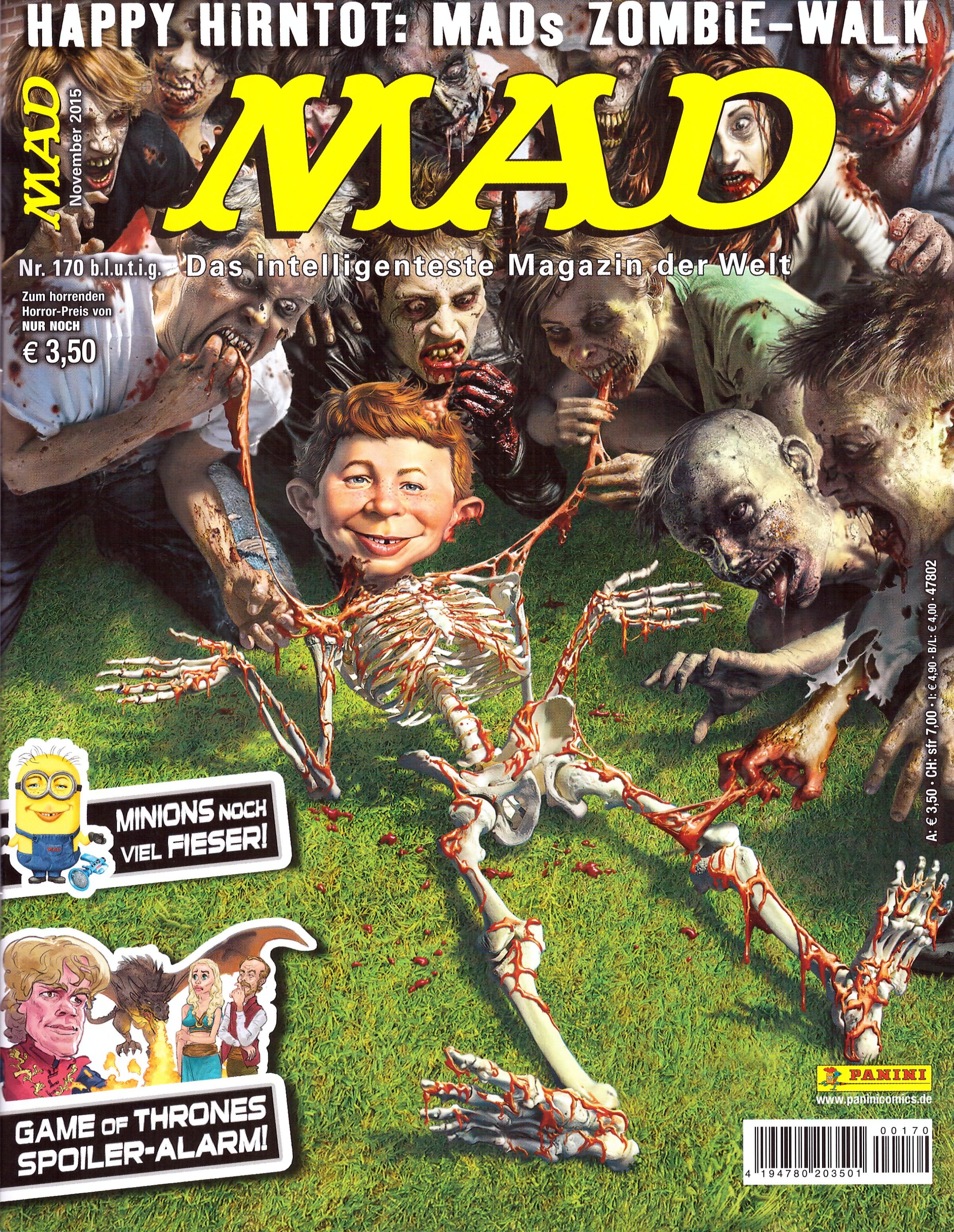 MAD Magazine #170 • Germany • 2nd Edition - Dino/Panini