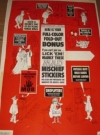 Image of MAD Mischief Stickers Original Art / MAD Special #6 / Signed Al Jaffee