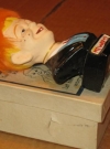 Image of Alfred E. Neuman "Fuzzy-Hair" Bust w/ Original Tag & Storage Box