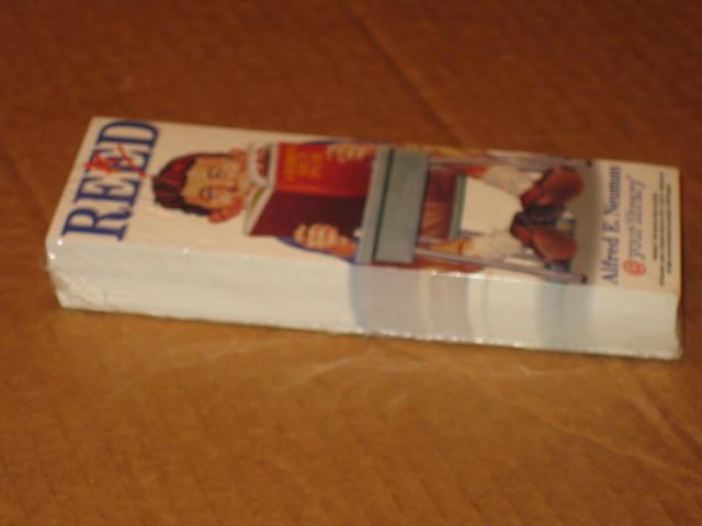 Sealed Package Of Alfred E. Neuman Bookmarks • USA