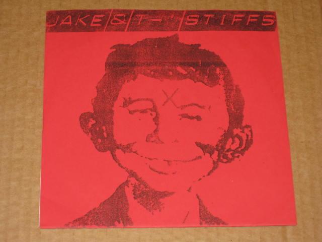 Record 45RPM Jake & the Stiffs (red version) • USA