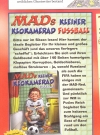Image of German MAD Magazine Number 182 - Advertisement for the new German paperback