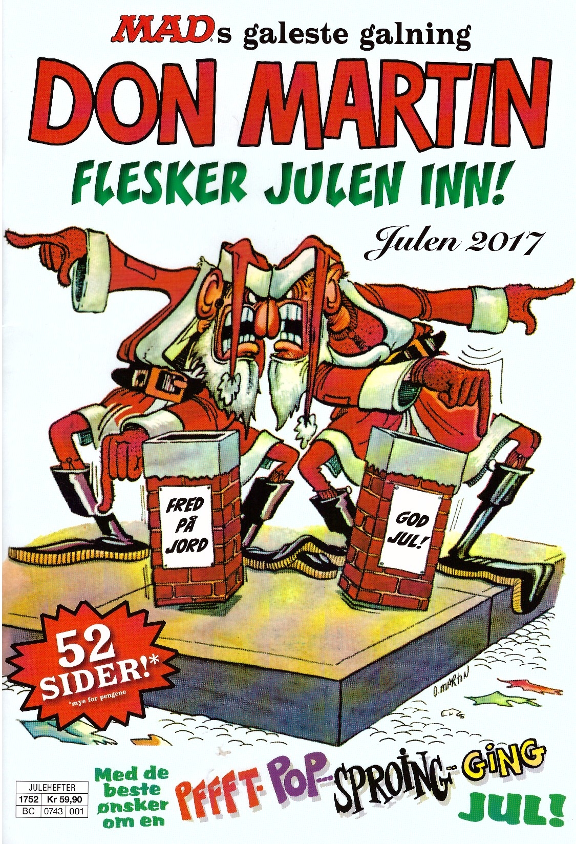 MADs galeste galning Don Martin Flesker Julen Inn! • Norway
