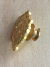 Image of Pin with back side
