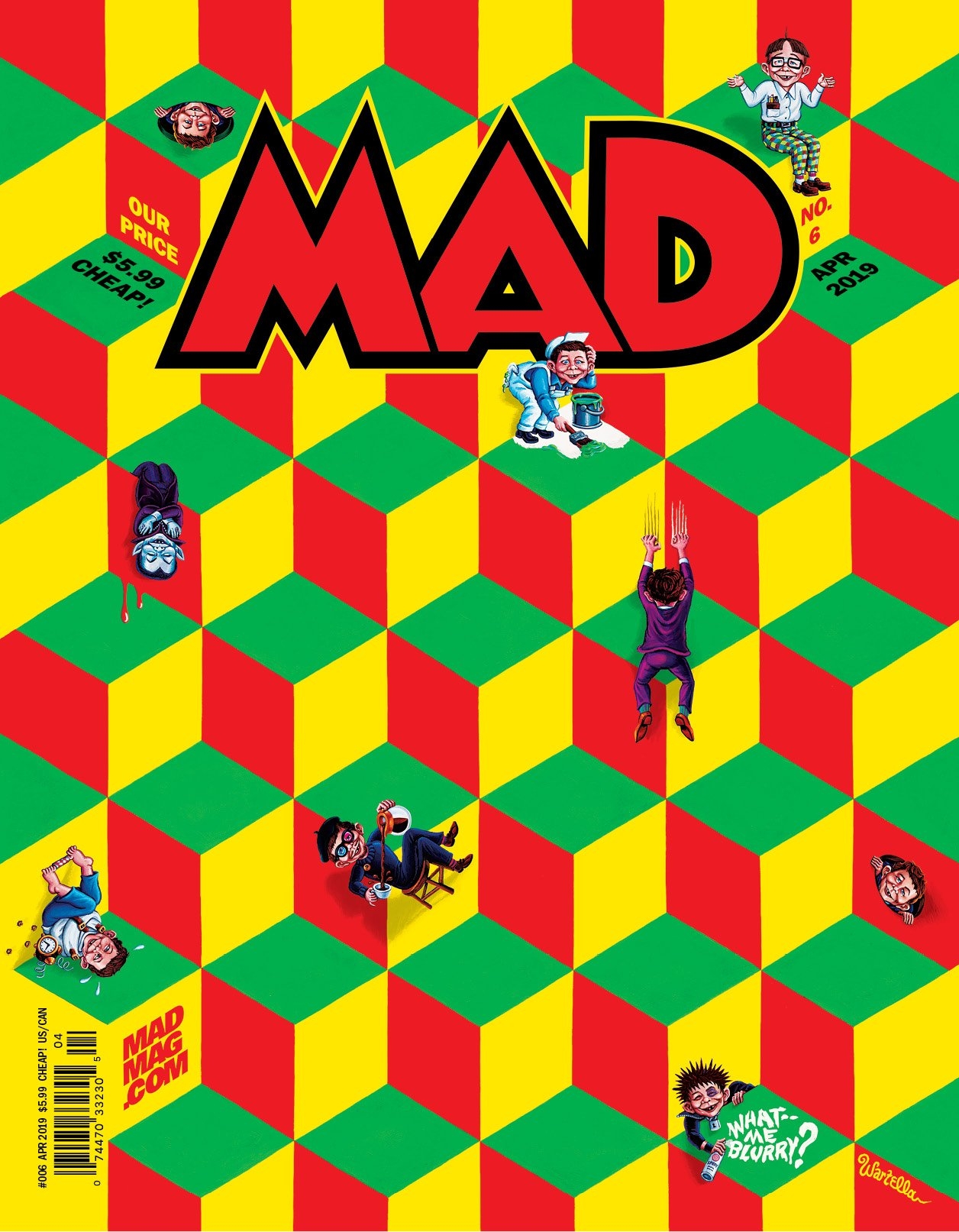 MAD Magazine #6 • USA • 2nd Edition - California