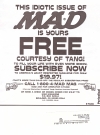 Image of MAD Special Edition Tang Promotional Issue - Subscription Cover