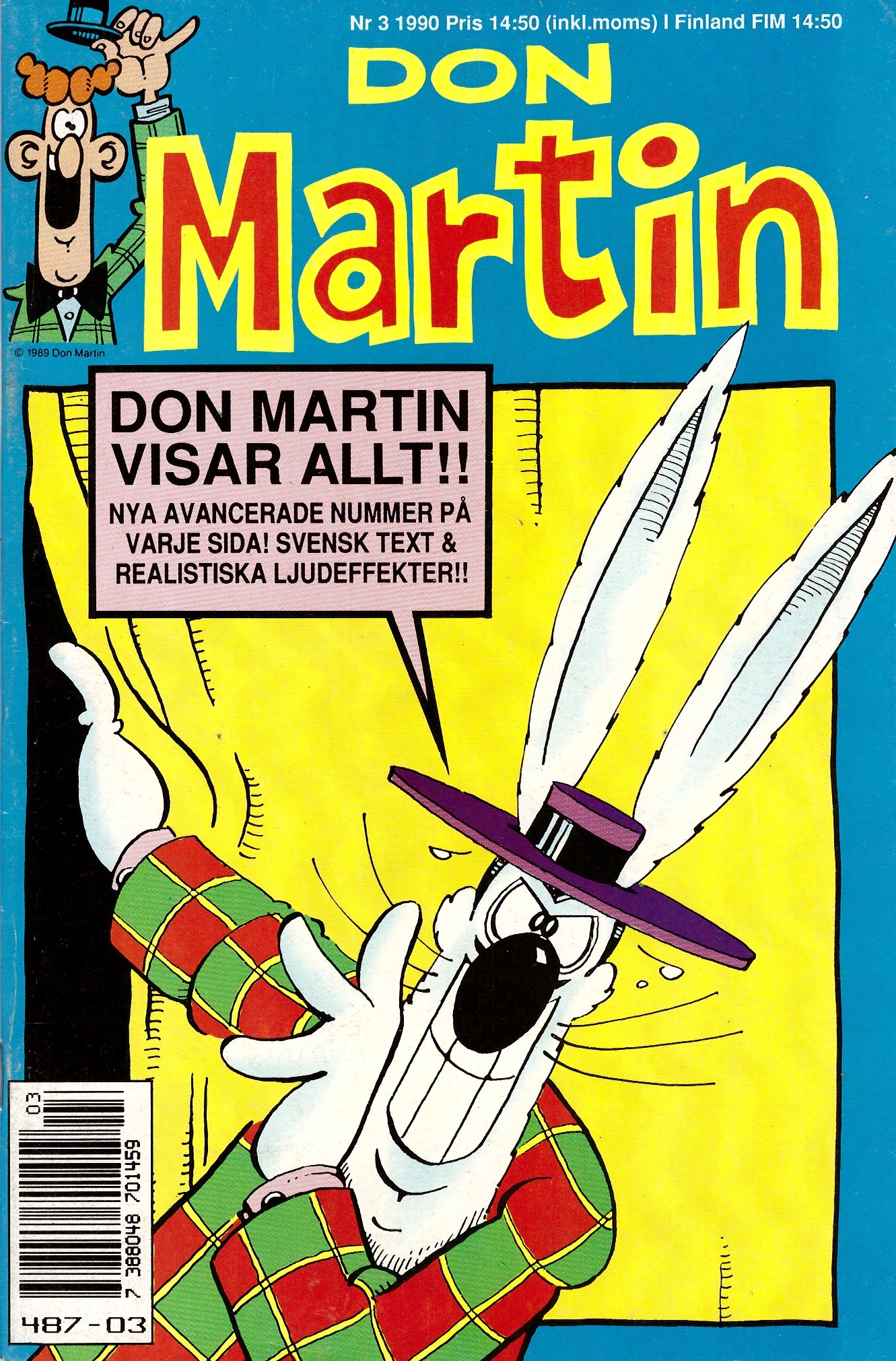 Don Martin 1990 #3 • Sweden