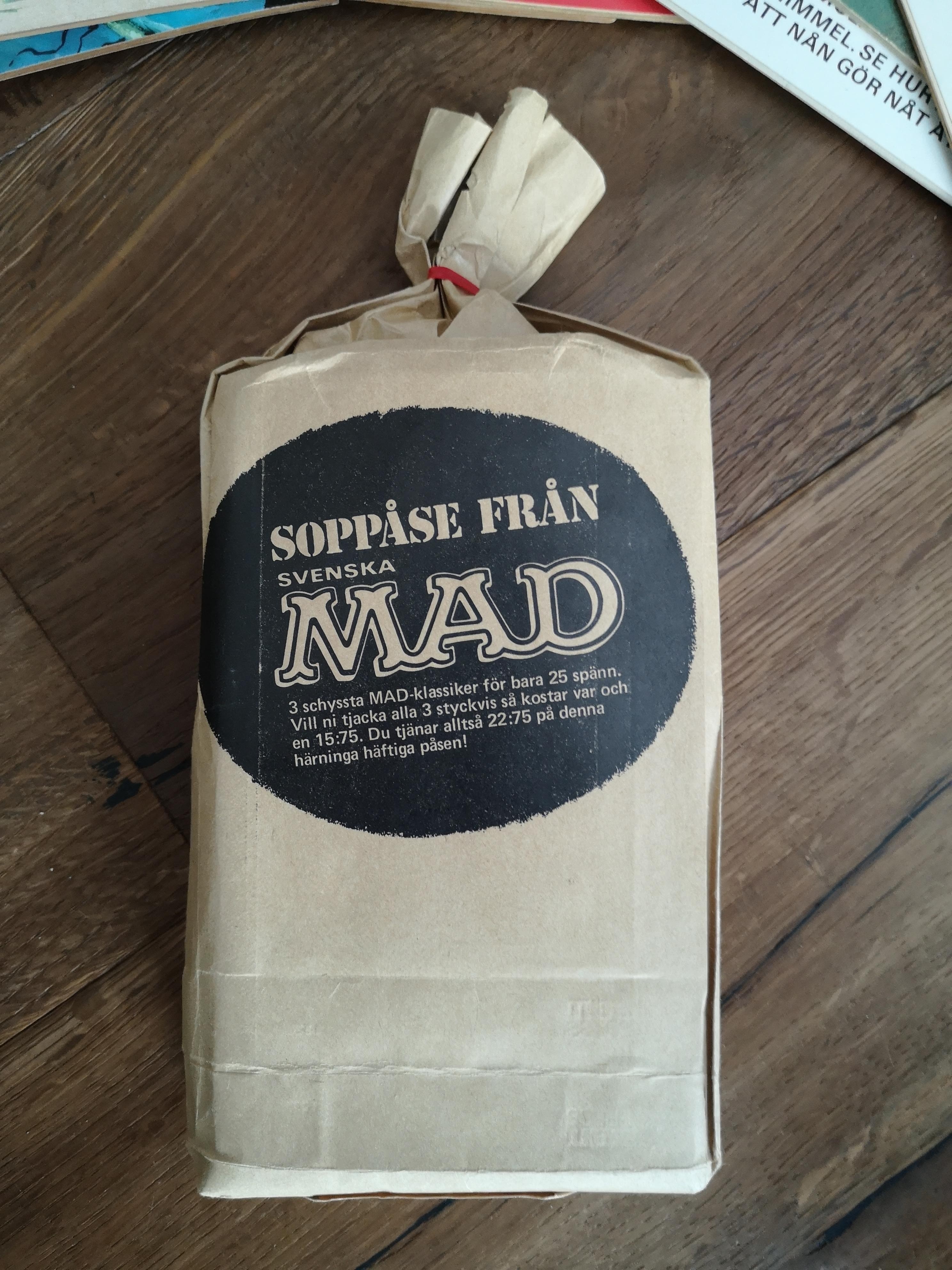 Soppåse Från Svenska MAD (3 paperback Bag) • Sweden