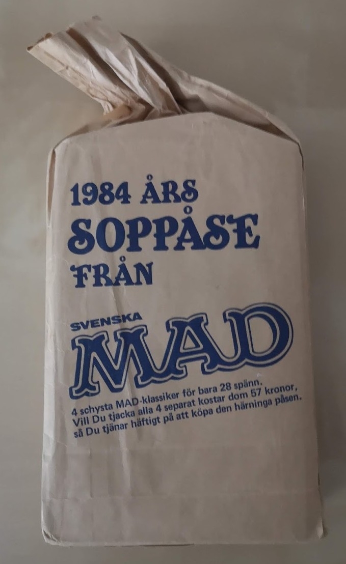 1984 Soppåse Från Svenska MAD (4 paperback Bag) • Sweden