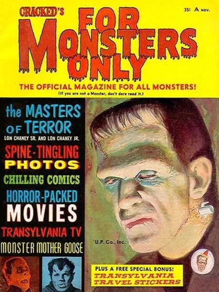 Cracked's For Monsters Only #1 • USA