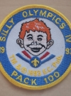 Image of Silly Olympics IV Cloth Patch Boy Scouts Of America