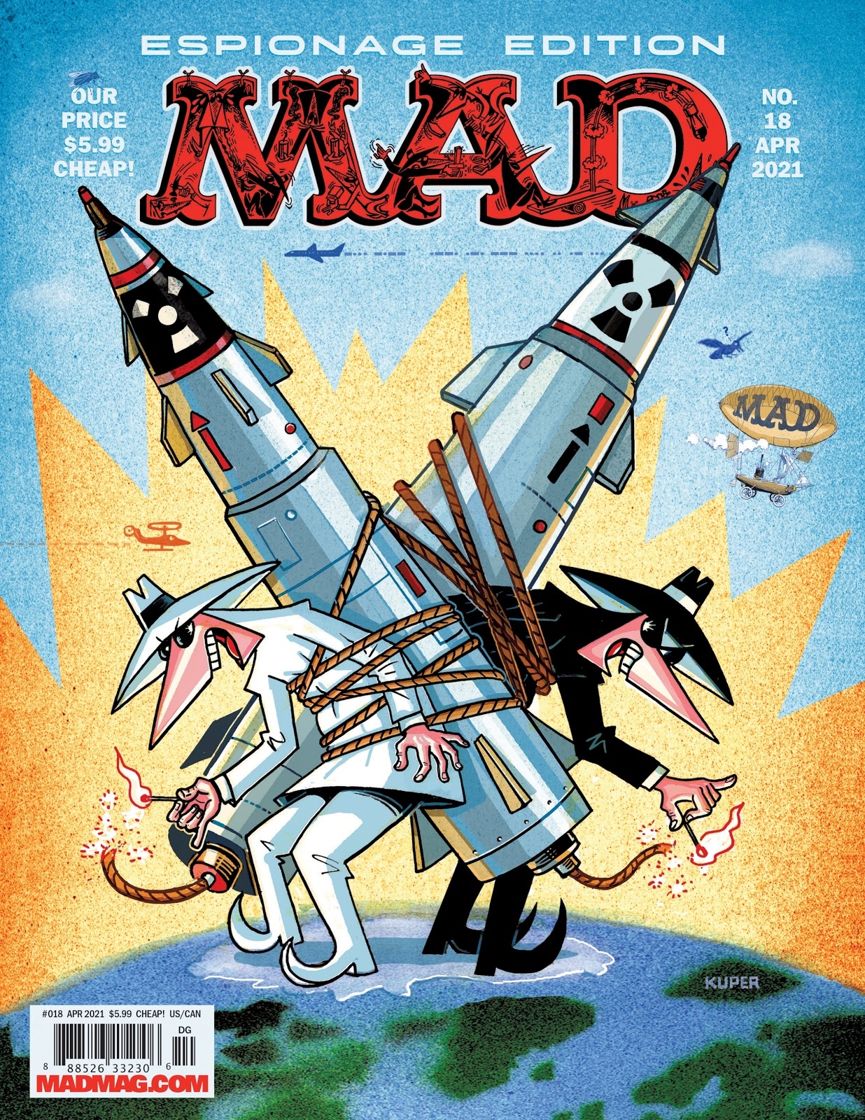 MAD Magazine #18 • USA • 2nd Edition - California