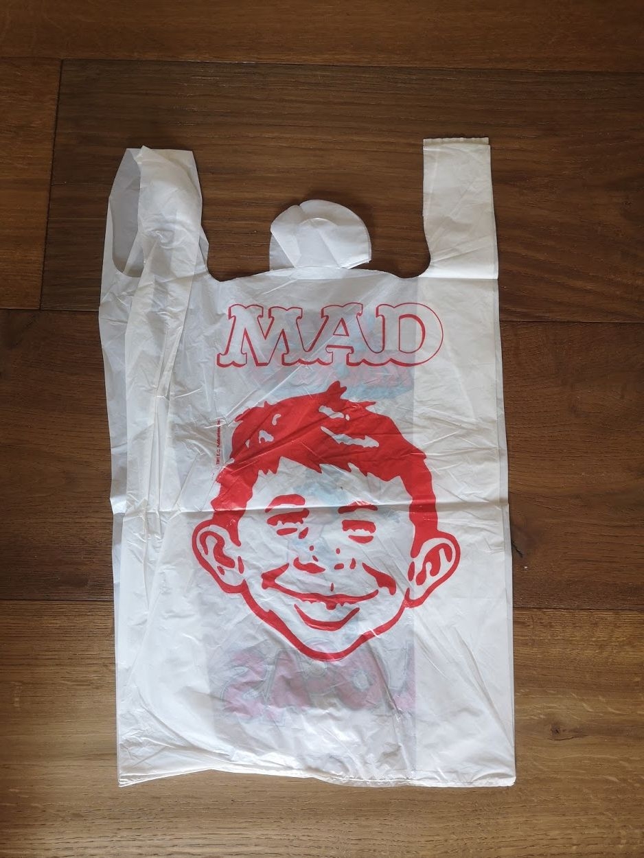 Promotional MAD Magazine Plastic Bag • Brasil