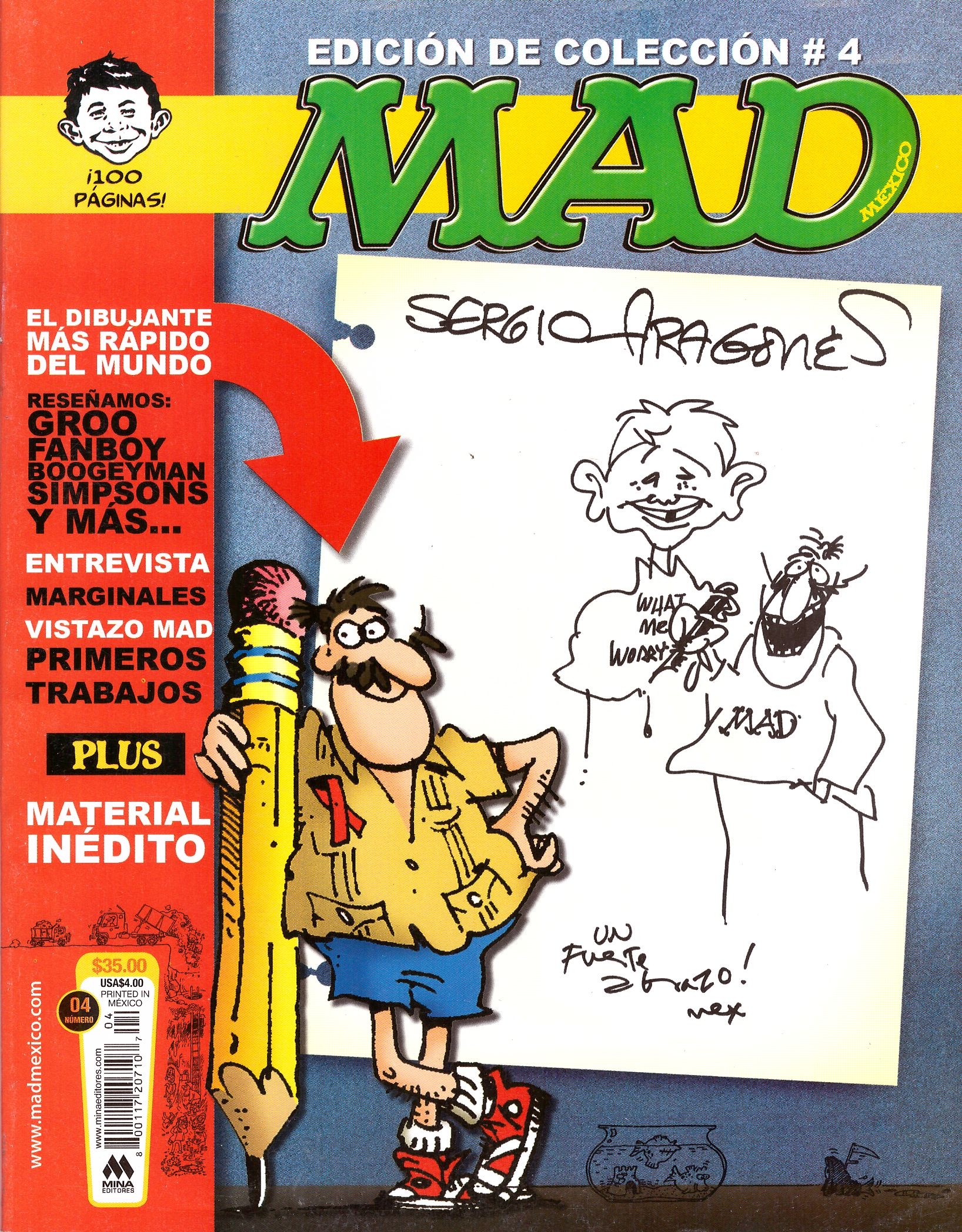 MAD Especial De Colección #4 • Mexico • 4th Edition - Mina