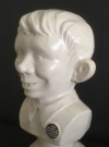 Image of Prototype Golden Alfred E. Neuman Bust - Side View